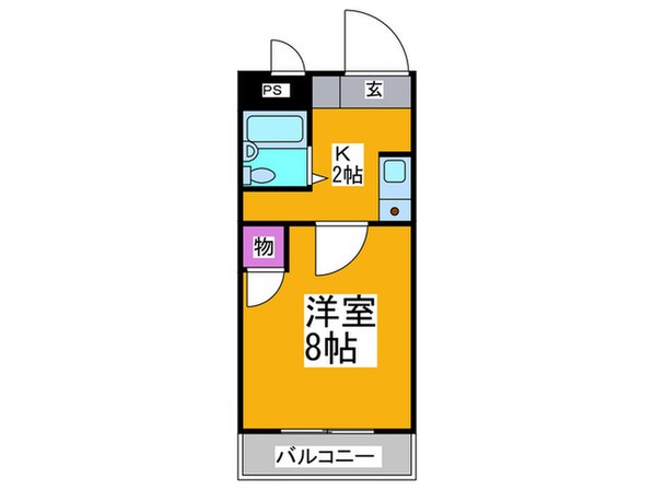 ル－ラル深井の物件間取画像